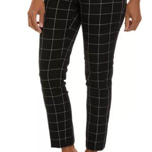NWT Calvin Klein Windowpane Slim Fit Pants Size 10